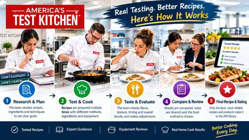 testing methodology in America’s Test Kitchen
