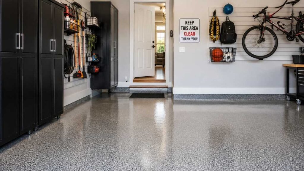 Keeping walkways clear is one of the best garage storage ideas for daily safety.