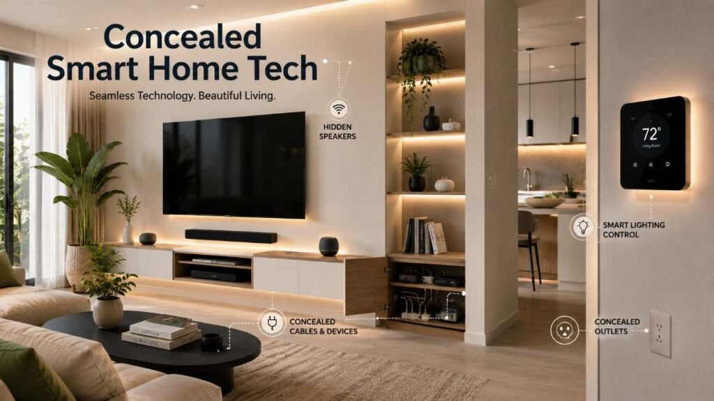modern home decor ideas smart technology integration