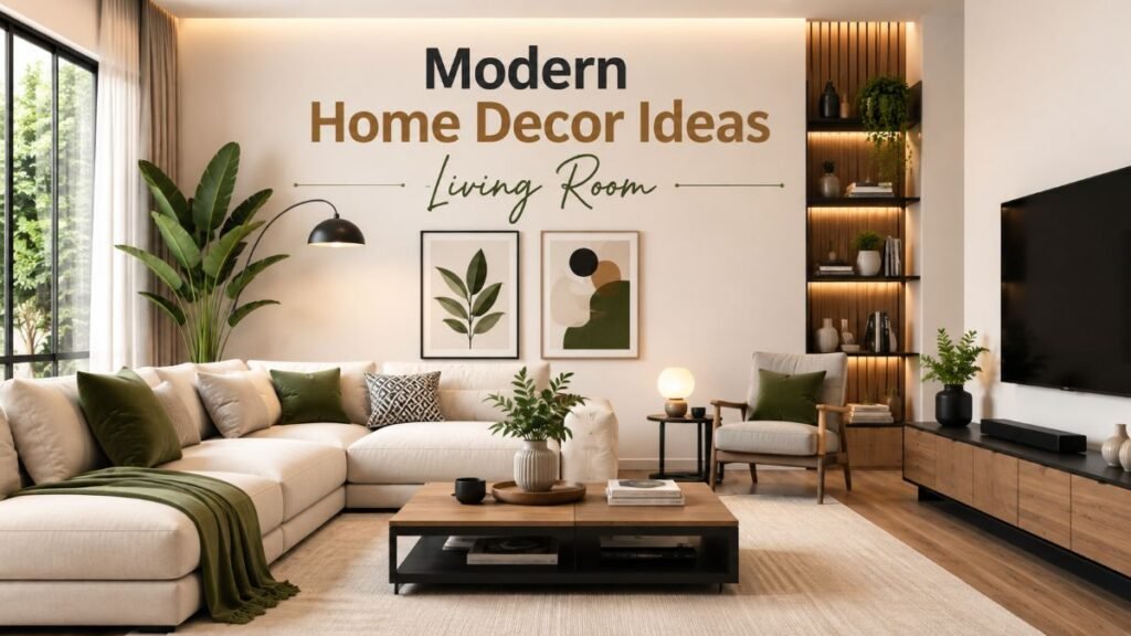 modern home decor ideas for a cozy living space