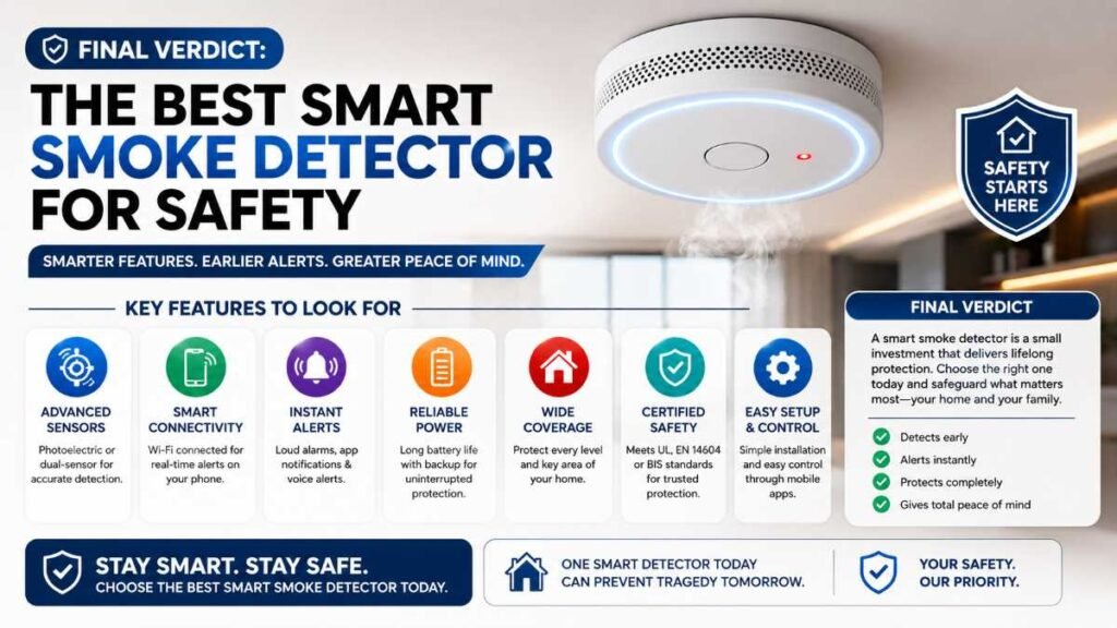 Essential feature checklist for which smart smoke detector is best