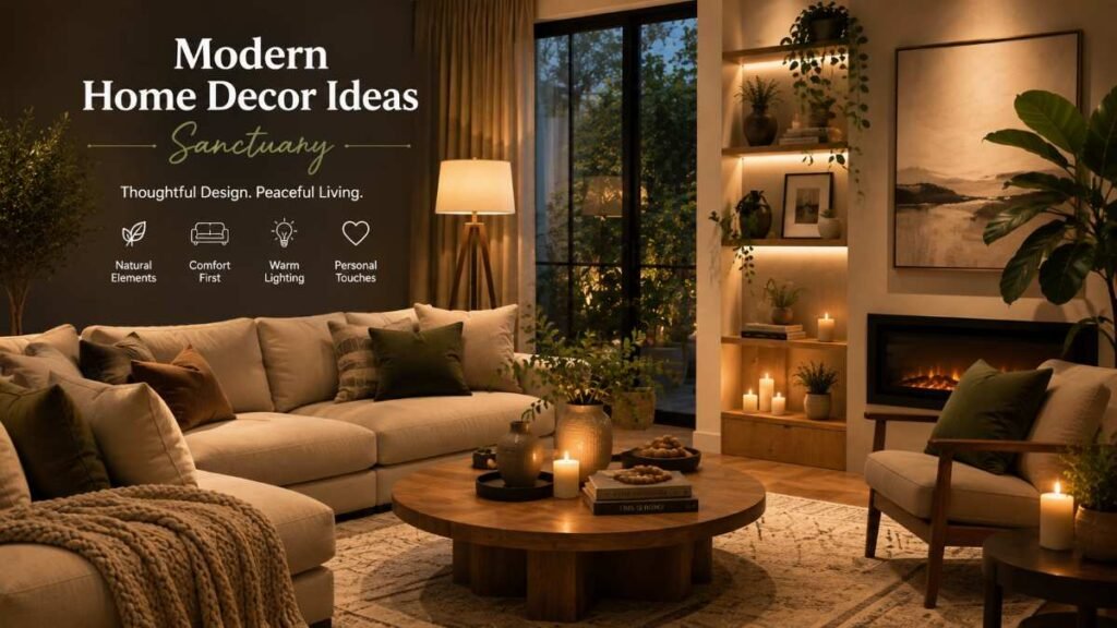 modern home decor ideas final styled interior