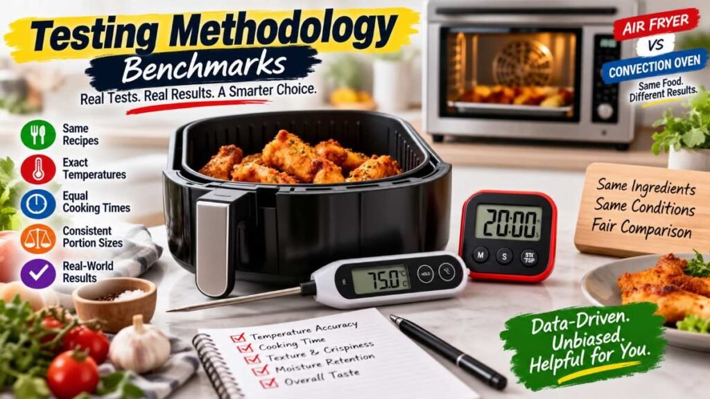 Testing air fryer vs convection oven preheat speeds and heat efficiency