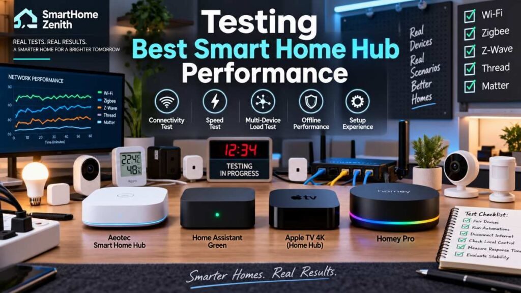 Hands-on laboratory testing of the best smart home hub hardware