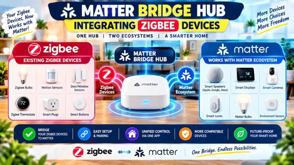 Legacy Zigbee devices connected via Zigbee vs Matter bridge